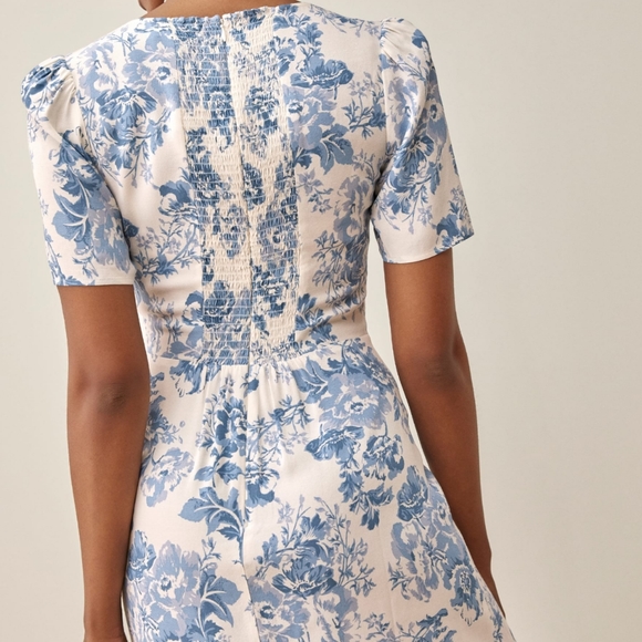 Reformation Brittney Dress – Sweetheart Mini Dress - Picture 3 of 7